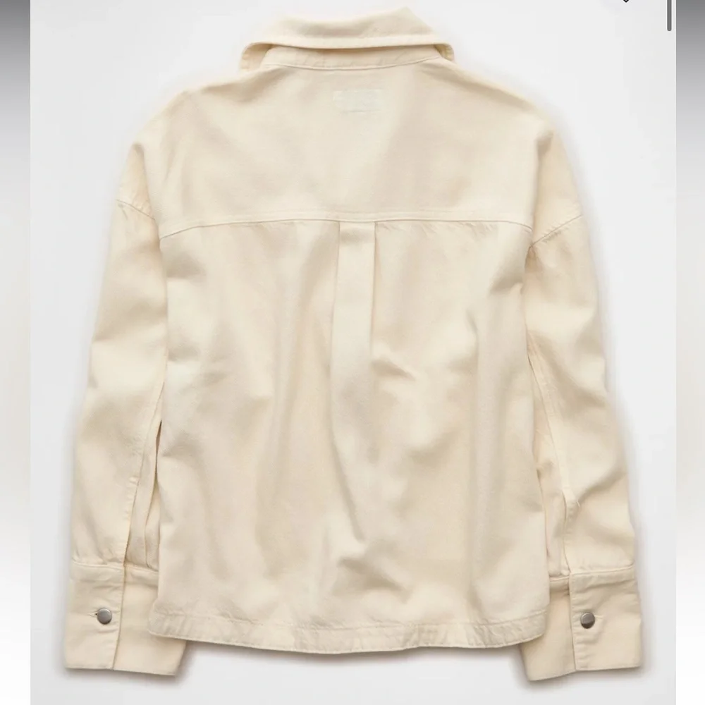American Eagle Cream Chore Jacket Size Medium! - Picture 4 of 6